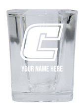 Personalized Customizable University of Tennessee at Chattanooga Etched Stemless Shot Glass 2 oz With Custom Name