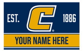 Personalized Customizable University of Tennessee at Chattanooga Wood Sign with Frame Custom Name