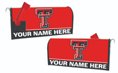 Personalized Customizable Texas Tech Red Raiders Mailbox Cover Design Custom Name