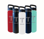 Troy University Custom College Etched 32 oz Engraved Insulated Double Wall Stainless Steel Water Bottle Tumbler "Personalized with Name"