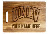 UNLV Rebels Custom Engraved Wooden Cutting Board 10" x 14" Acacia Wood