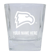 Winthrop University Custom College Etched Alumni 8oz Glass Tumbler 2 Pack