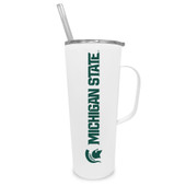 Michigan State Spartans 20oz Stainless Steel Tumbler with Handle