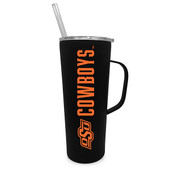 Oklahoma State Cowboys 20oz Stainless Steel Tumbler with Handle