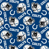 Indianapolis Colts NFL Football Logo Fabric Traditions Polyester Fleece Fabric NFL-6233-D Indianapolis Colts NFL Football Logo Fabric Traditions Polyester Fleece Fabric NFL-6233-D