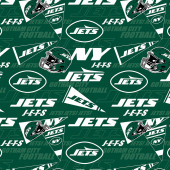 New York Jets NFL Football Logo Green Fabric Traditions Cotton Fabric  NFL-70574-D New York Jets NFL Football Logo Green Fabric Traditions Cotton Fabric  NFL-70574-D