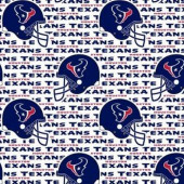Houston Texans NFL Football Fabric Traditions Cotton Fabric NFL-6188W