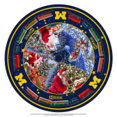 Official Licensed University of Michigan Wolverines Christmas Tree Skirt MCHG1147
