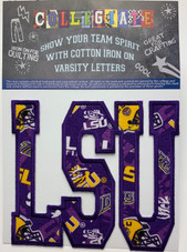 Louisiana State University-LSU Tigers Patch Logo-Iron on-