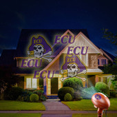 East Carolina ECU Pirates Team Pride Light Projector