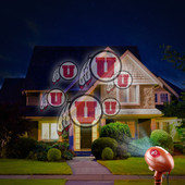 Utah Utes Team Pride Light Projector