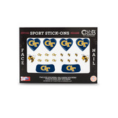 GEORGIA TECH TATOO SPORT STICK-ONS