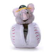 Oakland Athletics MLB Reverse-A-Pal Plush Mascot and Baseball