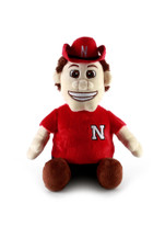 Nebraska Cornhuskers NCAA Reverse-A-Pal Plush Mascot and Football