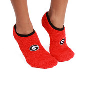 Georgia Bulldogs NCAA Unisex Slipper Socks with No Slip Grip