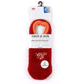 Virginia Tech Hokies NCAA Unisex Slipper Socks with No Slip Grip