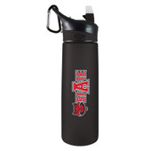 Arkansas State Red Wolves - 24oz Tritan Plastic Sport Bottle - Black