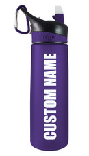 East Carolina Pirates - 24oz Tritan Plastic Sport Bottle - Purple