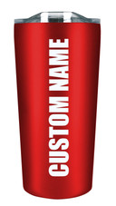 Boston University Terriers - 18oz Stainless Soft Touch Tumbler - Red