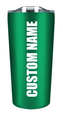 Charlotte 49ers - 18oz Stainless Soft Touch Tumbler - Green