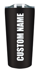 Vanderbilt Commodores - 18oz Stainless Soft Touch Tumbler - Black