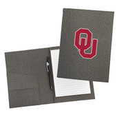 Oklahoma Sooners Padfolio w/Pen & Notepad (9.5" x 7")