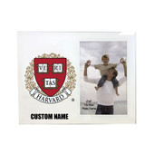 Harvard Crimson 4 x 6 Glass Photo Frame