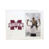 Mississippi State Bulldogs 4 x 6 Glass Photo Frame