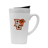 Bowling Green Falcons 16oz Soft Touch Ceramic Mug w/Swivel Lid