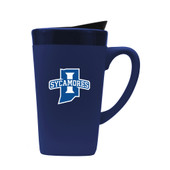 Indiana State University Sycamores 16oz Soft Touch Ceramic Mug w/Swivel Lid