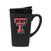 Texas Tech Red Raiders 16oz Soft Touch Ceramic Mug w/Swivel Lid