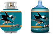 San Jose Sharks Propane Tank Cover-5 Gallon Water Cooler Cover-Garbage Can Cover
