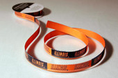 University of Illinois Grosgrain Ribbon 5/8 inch wide X 9 Foot Spool