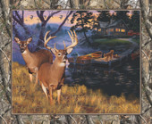 Realtree Lakeside Sunset Cotton Quilting Panel by Sykel-36x44