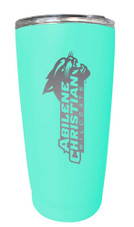 Abilene Christian University Etched 16 oz Stainless Steel Tumbler (Choose Your Color)