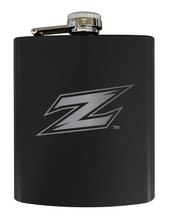 Akron Zips Matte Finish Stainless Steel 7 oz Flask