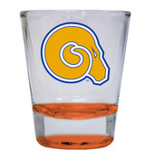 Albany State University 2 ounce Color Etched Shot Glasses