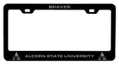 Alcorn State Braves Laser Engraved Metal License Plate Frame Choose Your Color