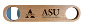 Alcorn State Braves Laser Etched Wooden Bottle Opener College Logo Design