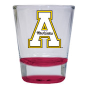 Appalachian State  2 ounce Color Etched Shot Glasses