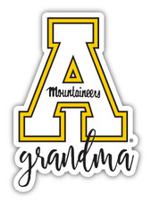 Appalachian State 4 Inch Proud Grand Mom Die Cut Decal