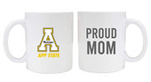 Appalachian State Proud Mom White Ceramic Coffee Mug (White).