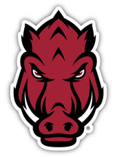 Arkansas Razorbacks 10 Inch Vinyl Decal Sticker