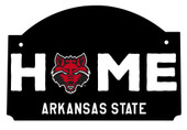 Arkansas State Wood Sign with String