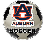 Auburn University 4-Inch Round Soccer Ball Vinyl Decal Sticker