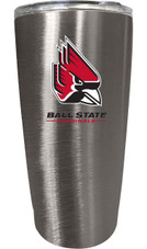 Ball State University 16 oz Insulated Stainless Steel Tumbler colorless