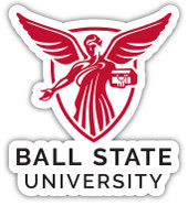 Ball State University 4 Inch Vinyl Decal Sticker