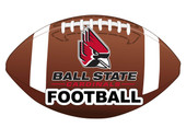 Ball State University 4-Inch NCAA Football Vinyl Decal Sticker