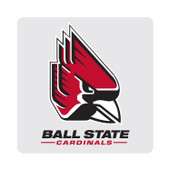 Ball State University Coasters Choice of Marble of Acrylic