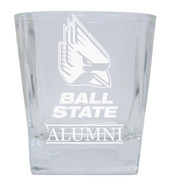 Ball State University Etched Alumni 5 oz Shooter Glass Tumbler 2-Pack